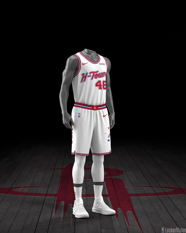 NBA LockerVision - Houston Rockets - City Edition Edition - Story